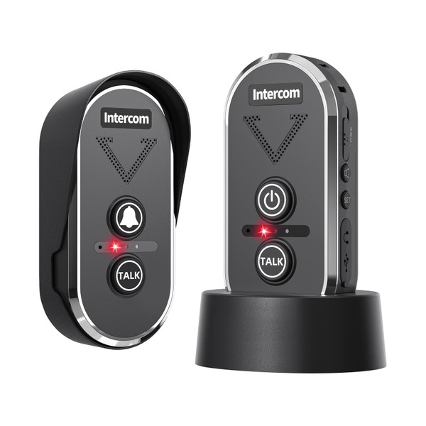 PANDAAR Wireless Doorbell with Speaker Voice Intercom
