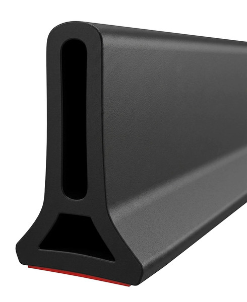 67Inch Collapsible Shower Threshold Water Dam 2" High Shower Barrier Water Stopper 2" Tall Shower Water Guard To Keep Water In Shower Dry And Wet Separation Bathroom Wheelchair Accessible Black