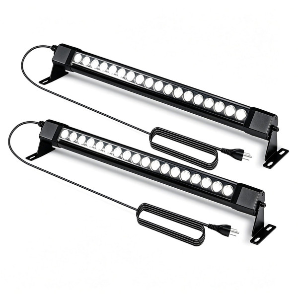 nanzgecc 2Pack 36W Wall Washer Light 2FT 4000K 120V IP67 Waterproof Plug-in