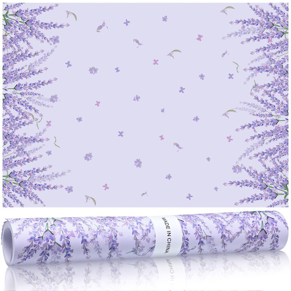 Eersida 20 Sheets 14x19.5 Scented Drawer Liners Paper, Lavender