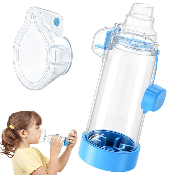 Ramixi Inhaler Spacer for Children Nessi OTC Spacer Blue/Kids