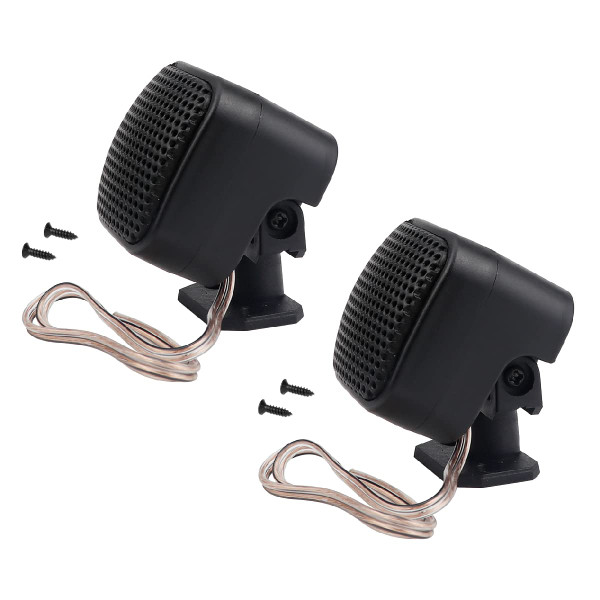 FERCAISH 2 Pcs 500W Car Speaker, TP-004A High Power Stereo Car Tweeter, Vertical Round Easy to Install Speakers for Surface Mounting on Car Truck and Boat