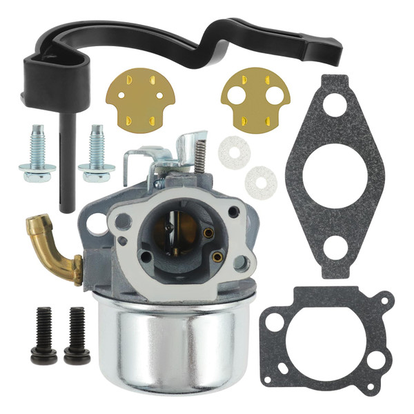 591925 Carburetor for 698479 693518 698475 591925 Engine Motor Powered Chipper Craftsman Tiller Replacement Parts Carb Lawn Mower with Fuel Hose Replace 591925
