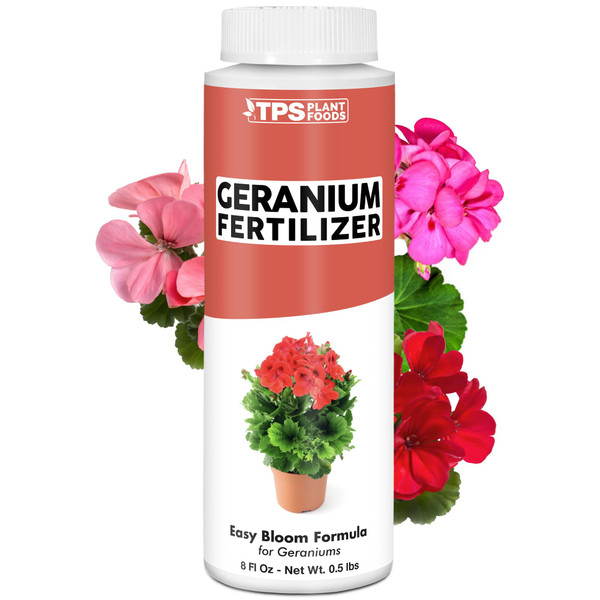 Geranium Fertilizer – Liquid Plant Food for Vibrant Blooms, 8 oz