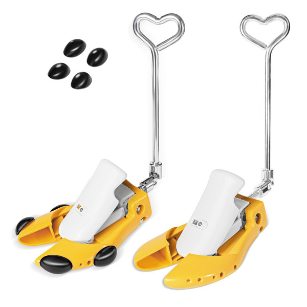 ZZgoog Boot Stretchers for Cowboy Boots,Boot Stretcher,Cowboy Boot Stretcher Shoe Stretcher Wide Feet Women Men Size7-13 (Yellow, 7-13)