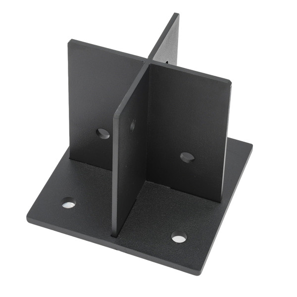 YEWTUTIS Heavy Duty 6x6 Concealed Post Base for Concrete, 5/16" Thick Steel