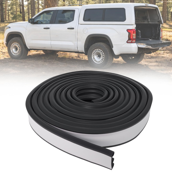 Camper Shell Seal 20FT, 2"W x 0.5"H EPDM Rubber for Cap Over 200 lbs