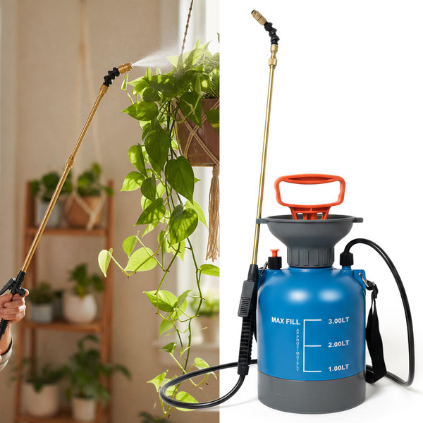 High Reach Plant Waterer Pump Pressure Sprayer for Indoor Hanging Plants