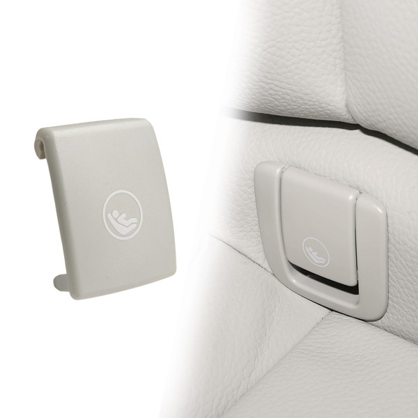 Y-QIPED Child Seat Anchor ISOFIX Cover Replacement for Volvo XC40 XC60 V60 S90 V90 S60 Rear Row Safety Belt Hook Buckle Cover 31685072 31685074 1pc (Beige)