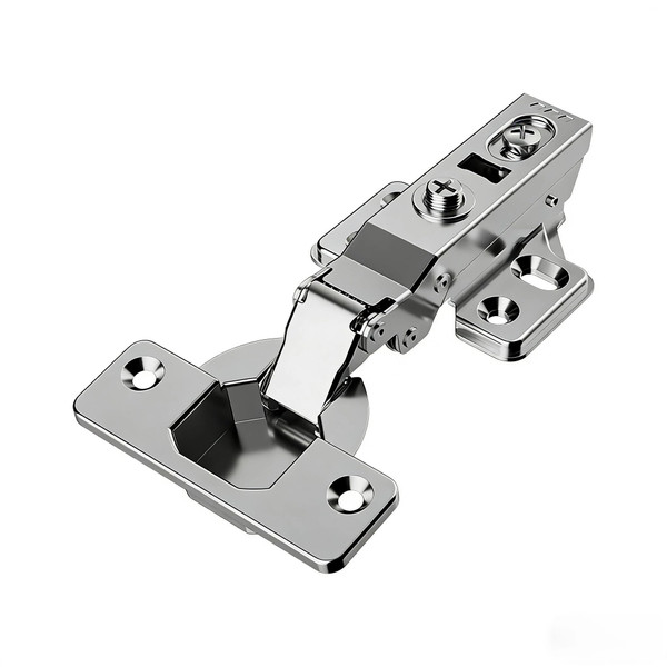 STIANC 20 Pcs Full Overlay Frameless Soft Close Cabinet Hinges,105° 3-Way