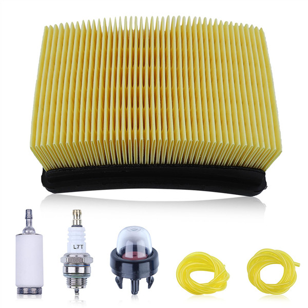 Adefol BP42 Air Filter for Ryobi RY08420 RY08420A with Fuel Lines, Primer Bulb, Fuel Filter, Spark Plug Backpack Blower Repower Kit Replace # 900777005, 30805407, 308054093