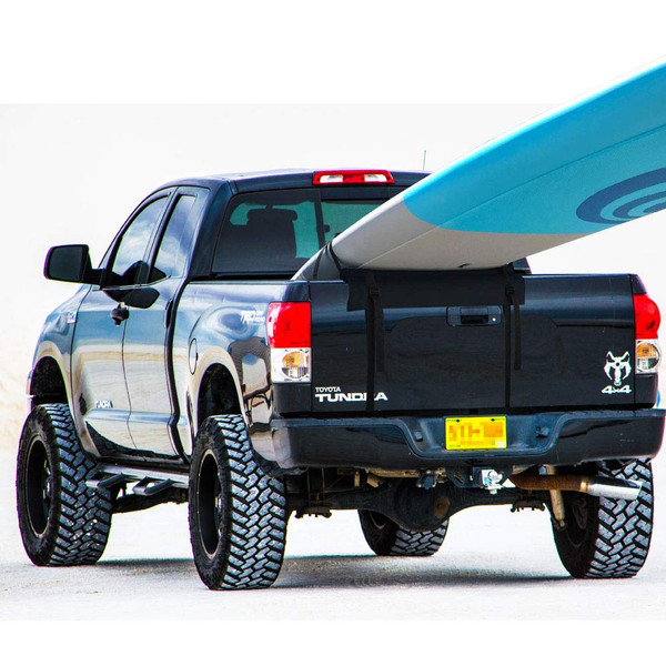 Tailgate Surf Pad, Pickup Pads Tailgate Waterproof Protective Pad with Adujustable Tie Down Strap - Protect Your Surfboard, SUP,Paddleboards and Tailgate