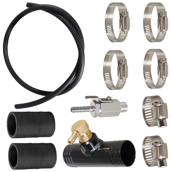 1-1/2" Diesel Auxiliary Fuel Tank Install Kit Compatible with Ford Dodge 2012&older, Compatible with Chevy GMC 2011-2022, Gravity Feed Mounting Kit for Auxiliary & Transfer Fuel Tank