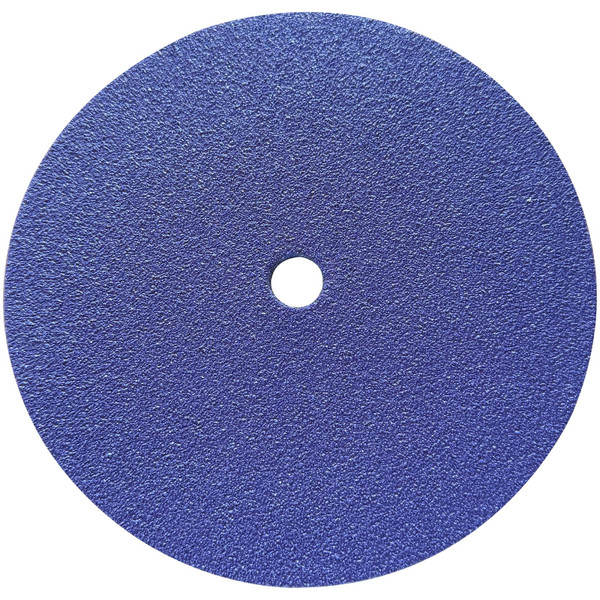 JLD 7" Sanding Disc, 60 Grit Blue Zirconia Sticky, for JLD10-8 Lawn Mower Blade Sharpener and Grinder-25 Pack