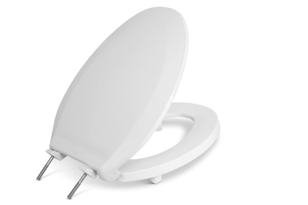 Centoco 2 inch Raised Toilet Seat for Seniors, Elongated, USA, White
