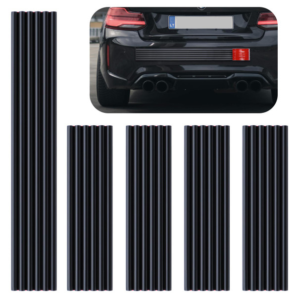 VEXPLO Adhesive Rubber Car Bumper Protector, for Rear Front Anti-Collision