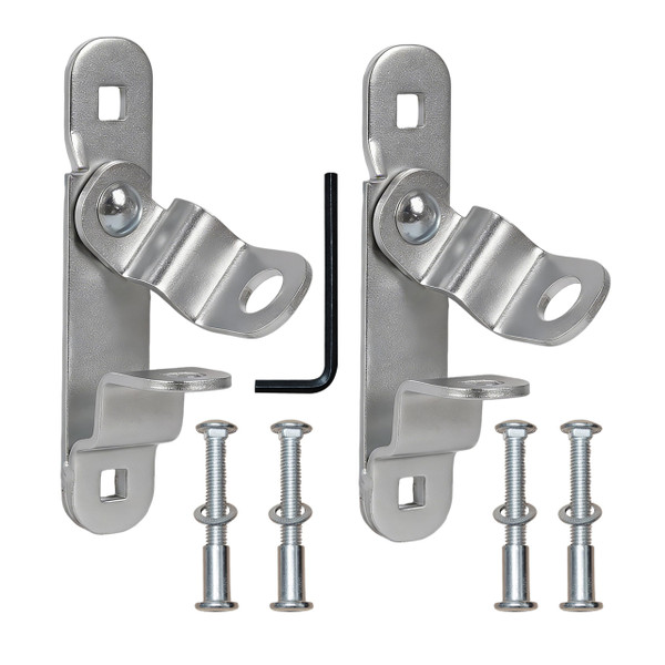 Heavy-Duty Cargo Trailer Door Hasps (Includes Bolt, nut, Washer, and Wrench)