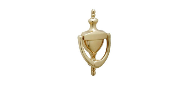 5-5/16-In. Brass Door Knocker