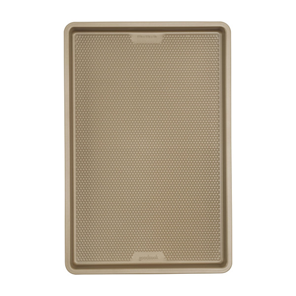 GoodCook BestBake Nonstick Textured Carbon Steel Cookie Sheet, 11" x 17", Large Baking Sheet, Even Heating, Scratch-Resistant, Non-Toxic, Durable, Ideal for Baking and Sheet Pan Dinners