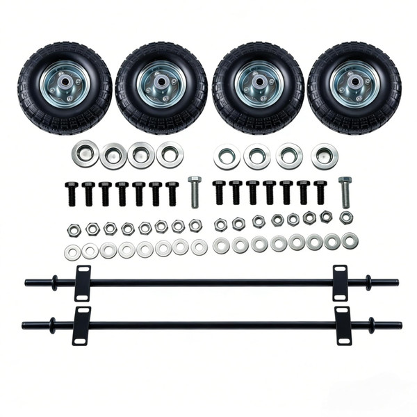 Black Generator Wheel Kit for Predator 9000 8750 6500 Watt Generators