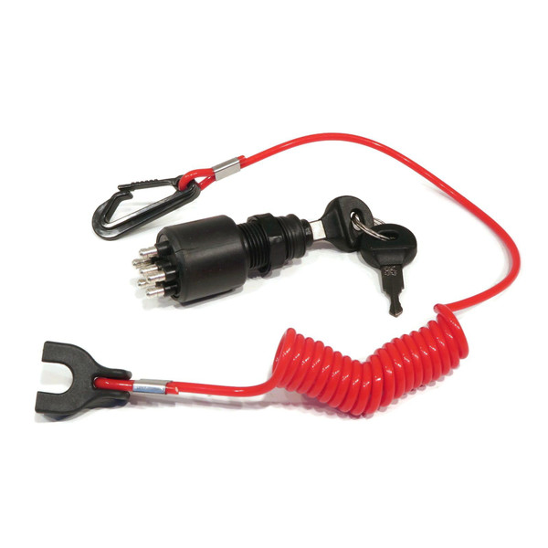 Ignition Key Switch for Johnson 2013-2015, for Evinrude Outboard with E-TEC Rigging