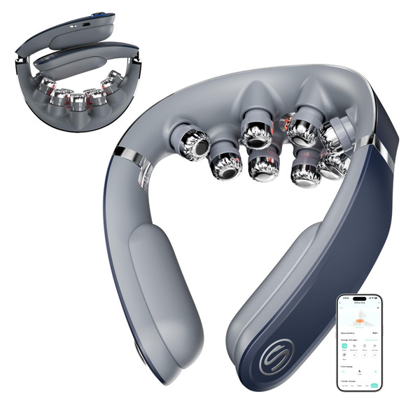 SKG FSA G7 Pro Fold Neck Massager for Strain Relief Deep Tissue