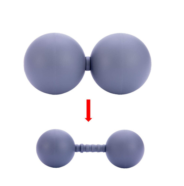 Adjustable Peanut Massage Ball Roller, Double Lacrosse Ball Acupoint Myofascial Release Muscle Knot Relaxer Mobility Trigger Point for Physical Therapy Self Deep Tissue Manual Massager Equipment Tool