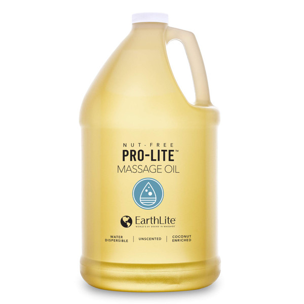 EARTHLITE Massage Oil PRO-LITE – Plant-Based, Nut-Free, Unscented, High Performing