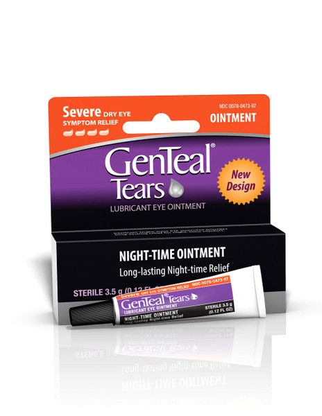 Genteal Tears Night-Time Ointment, Severe Dry Eye Relief, 3.5 g