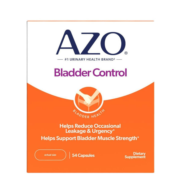 AZO Bladder Control with Go-Less Daily Supplement for Men & Women, 52 Ct
