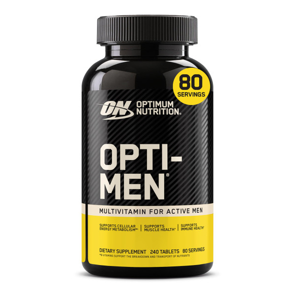 Optimum Nutrition Opti-Men Daily Multivitamin Supplement, 240 Ct