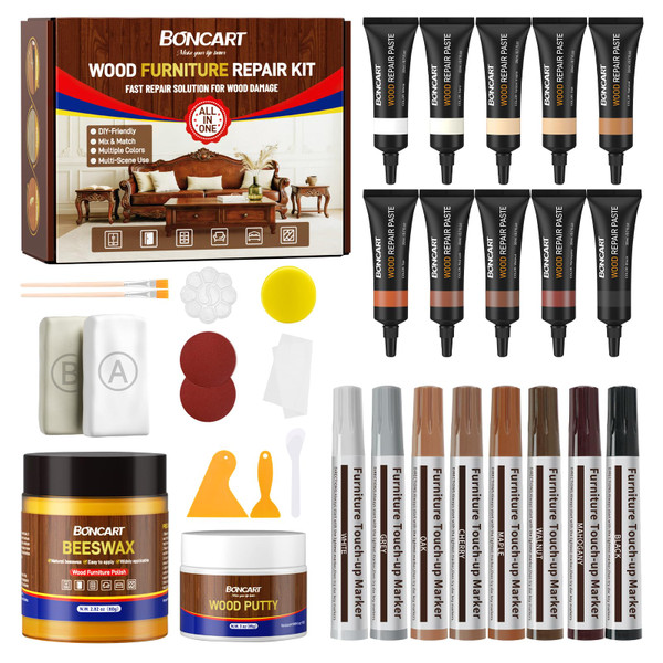 Boncart Wood Furniture Repair Kit-Set of 31