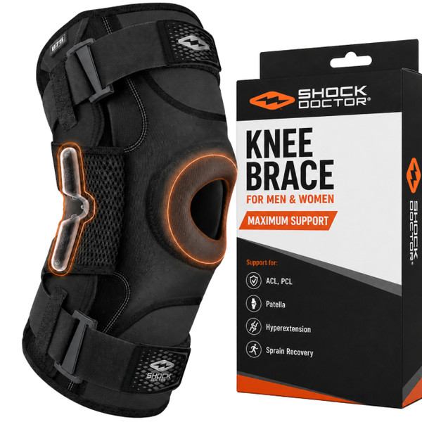 Shock Doctor Knee Brace for Men Hinged Knee Brace for Women, Knee Support