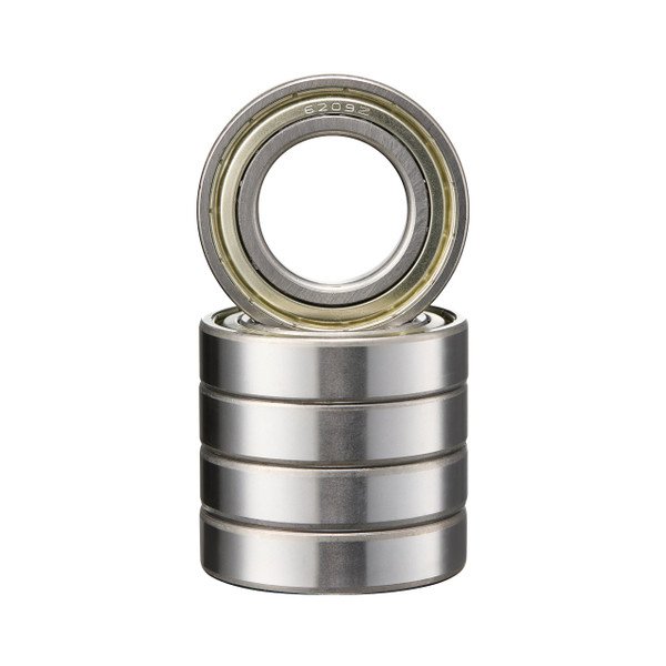 6209-ZZ Bearing 5 Pack Double Sealed Deep Groove Ball Bearings,45x85x19mm,Pre-Lubricated for High RPM ((ZZ, 6209)