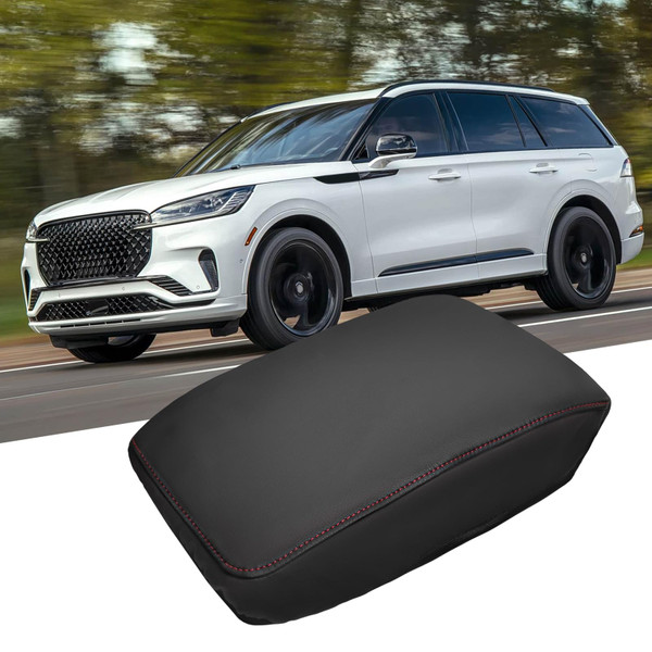 LANZMYAN Armrest Center Console Cover for Lincoln Aviator 2020-2025 2026