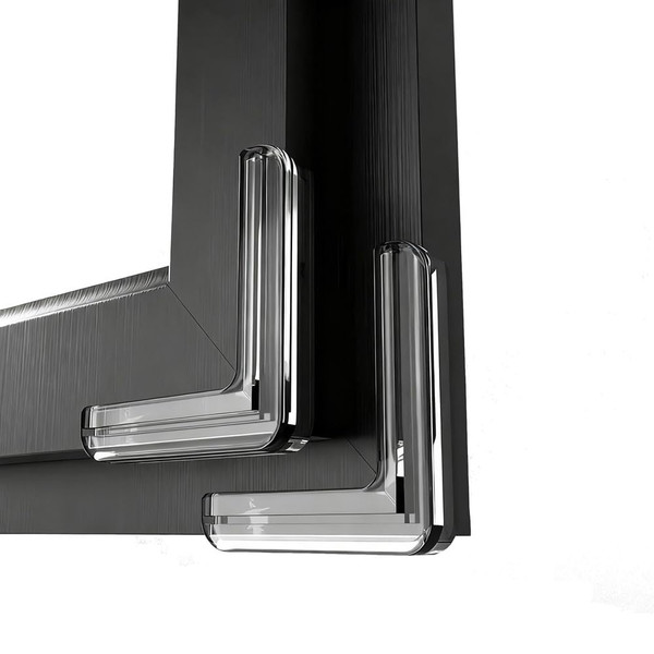 Clear PVC Corner Guards,L-Shaped Protective Bumpers for Tables,Transparent Windows,Doors Rubber Corners for Sharp Corners Transparent Anti-Collision Protectors(8 PCS)