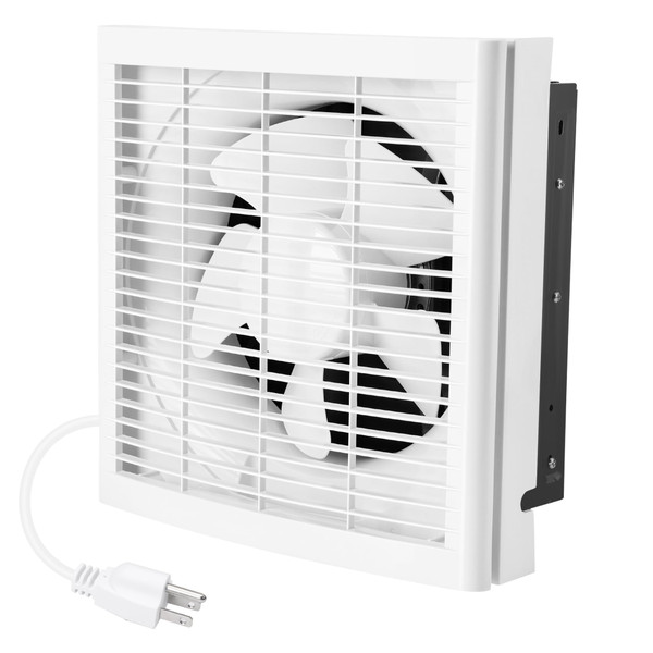 Fanspex 8" Shutter Exhaust Fan for Bathroom, Garage, Greenhouse & Attic