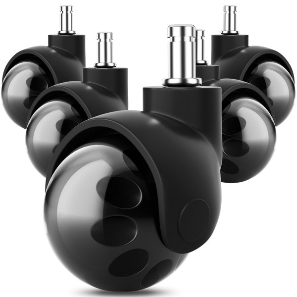AGPTEK Office Chair Caster Wheels, 2" Office Chair Ball Caster Wheels