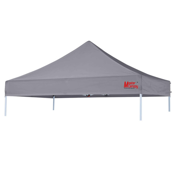 MASTERCANOPY 10x10 Replacement Pop Up Canopy Top for Kingkong Frame Gray
