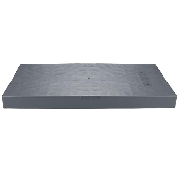 Diversitech E Lite Plastic Equipment Pad for HVAC Systems, 36" x 36" x 2", Gray (EL3636-2)