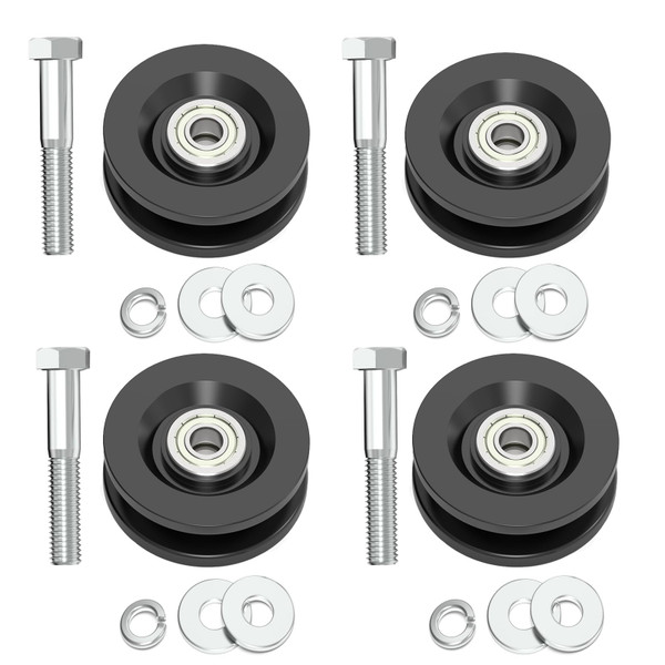 Roofing Lift Ladder Hoist Parts, 90040 Carriage Wheel Kit for TranzSporter