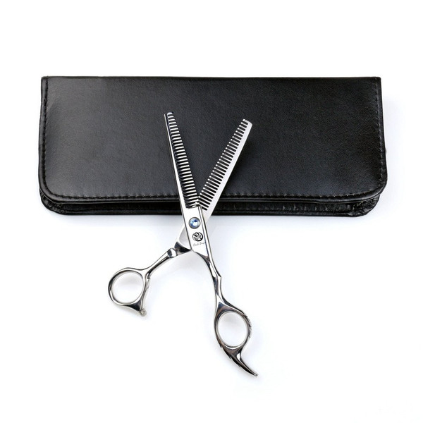 Purple Dragon Professional 6.0 inch Double Teeth Barber