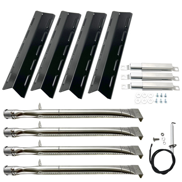 Direct Store DG283 Grill Kit for Kenmore 146.34611410, 146.46372610, 146.23673310, 146.34461410, 146.10016510, 146.16198211, 146.46366610, 146.16142210 Grill Burner, Heat Plate, Ignitor & Crossover