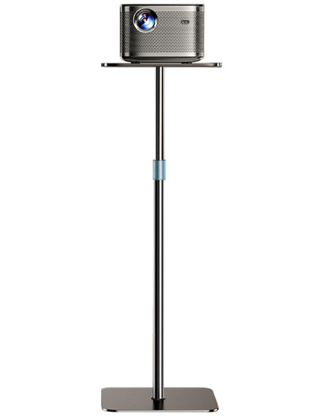 HIBORI Projector Stand Adjustable Height 41" to 63" Projector Floor Stand with Tray Projector Shelf Stand for Presentations, Home Movie, Studio, Office