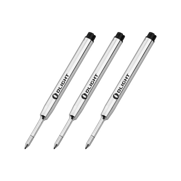 OLIGHT Gel Pen Refills for O'Pen 3 and O'Pen Glow, 0.7mm, 3 Pack
