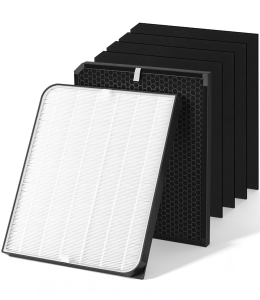 Yakerooter Replacement Filter Kit Compatible with AirDoctor 3000/3500