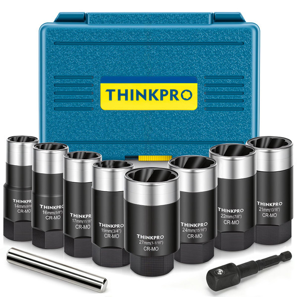 Thinkpro Locking Lug Nut Removal Tool,Heavy Duty Wheel Lock Removal Kit