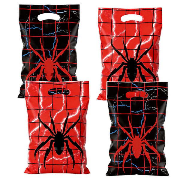 FunnyGifts 40 Pcs Party Favors Bags Goodie Bags with Handles for Birthday Party Decoration Supplies Candy Bag Treat Cookie Gift Bags
