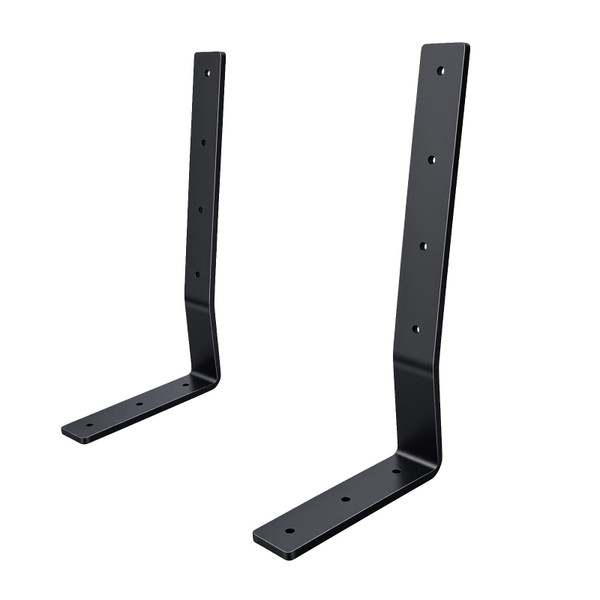 LHERUT Bench Backrest Bracket ,Metal Chair Backrest Angle Shelf Brackets