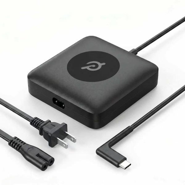 LIFKAHY 65W Type-C Bike+ Power Adapter Charger Compatible with Peloton Bike Plus PLTN-TTR01 PL-02 FSP065-APDC8R01 with Peloton Plus Power Cord Replacement 20V/3.25A USB-C Power Bike Supply Charger